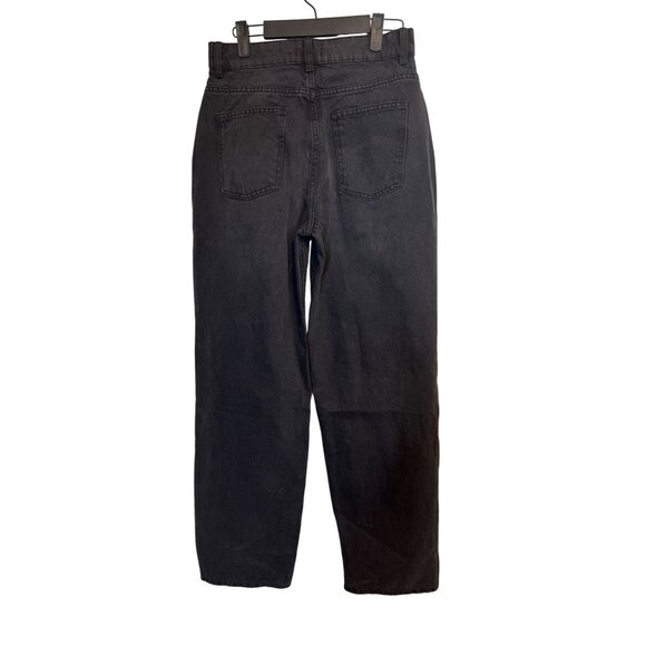 2/$30 NWT PrettyLittleThing 4 Washed Black Ripped Knee Boyfriend Jeans - Picture 9 of 16